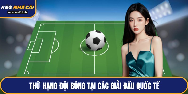 Thứ hạng đội bóng tại các giải đấu quốc tế